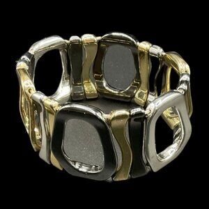 Three Tone Stretch Bracelet